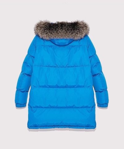 Army By Yves Salomon Long Fox-Fur Down Jacket - Image 6