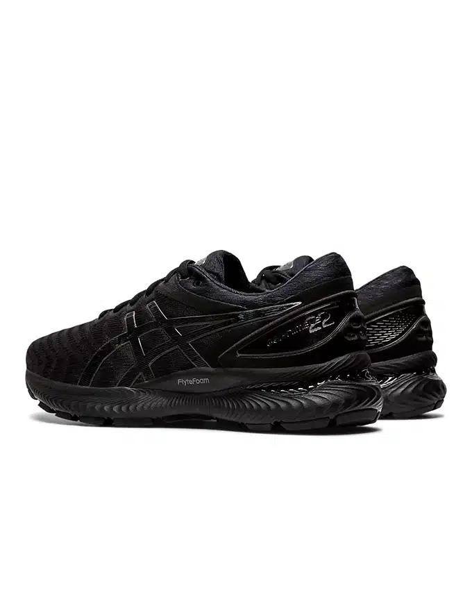 Alternative view of Asics Gel Nimbus 22 Men's Black Running Shoes