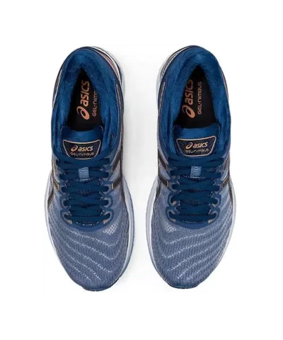 Asics Gel Nimbus 22 Mens Classic Glacier Grey Running Shoes 4