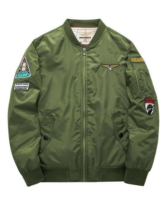 Asstseries Men's Military Bomber Jacket-20274931