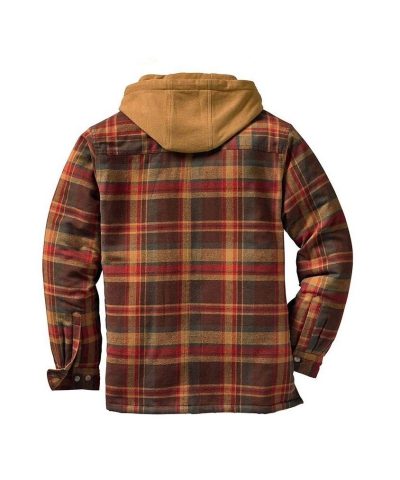 Asstseries Multicolor Cotton Plaid Hooded Shirt Jacket 5