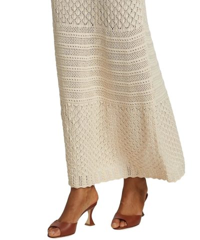 Ba & Sh Jena Cotton Knit Midi-Skirt - Image 5
