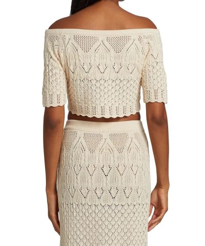 Ba Sh Jensen Cotton Knit Crop Top 2