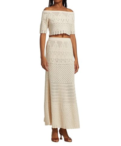 Ba Sh Jensen Cotton Knit Crop Top 3