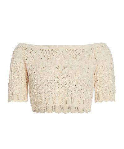 Ba Sh Jensen Cotton Knit Crop Top 4