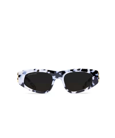 Balenciaga Dynasty D-Frame Sunglasses In White-20287380