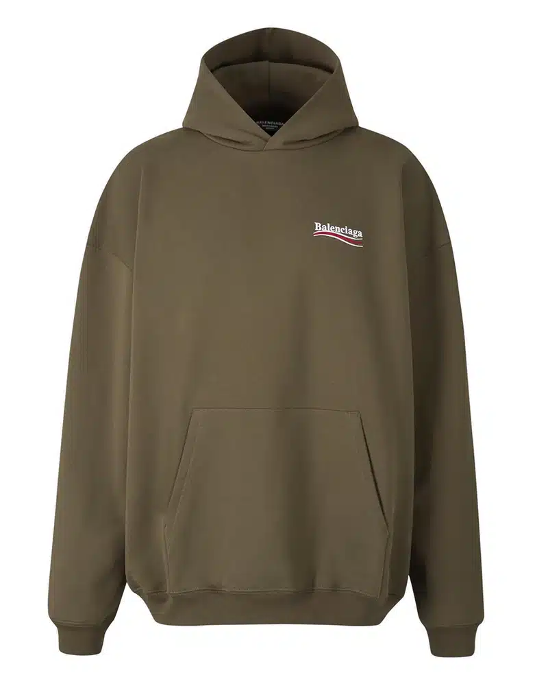 Balenciaga Logo Embroidered Hoodie-20308067
