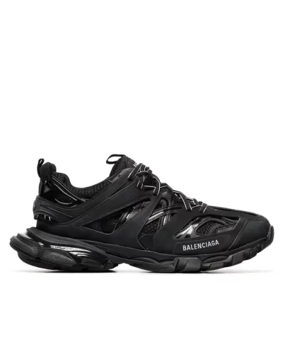 Balenciaga Men's Track Sneakers, Black-20272601
