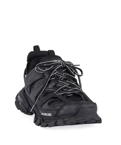 Balenciaga Mens Track Sneakers Black 2