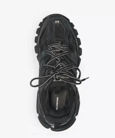 Balenciaga Mens Track Sneakers Black 7