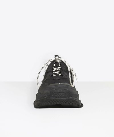 Balenciaga Mens Triple S Sneaker In Black 3