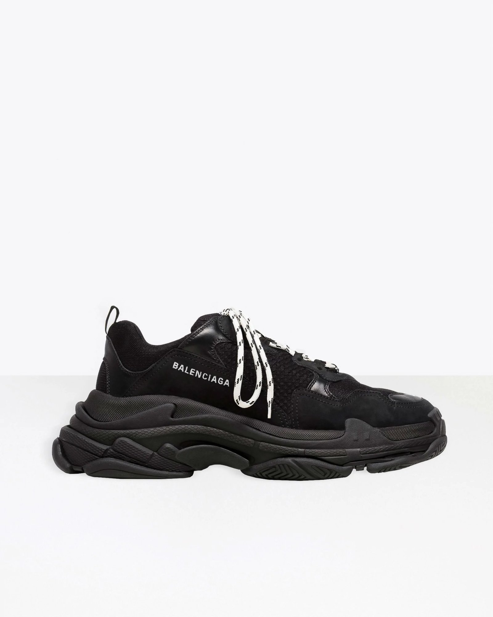 Balenciaga Men's Triple S Sneaker In Black-20267948