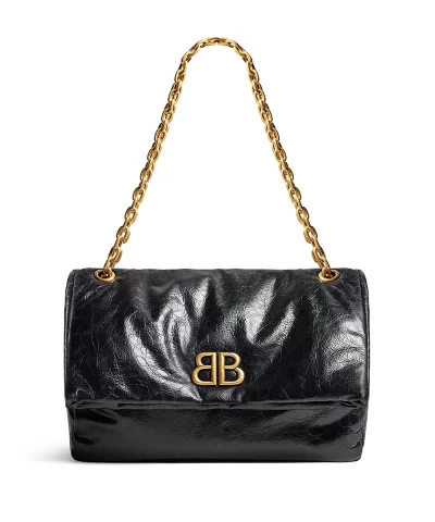 Balenciaga Monaco Medium Chain Shoulder Bag-20316969