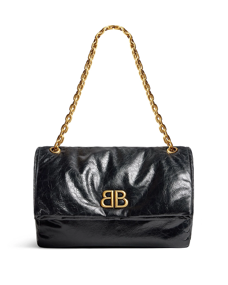 Balenciaga Monaco Medium Chain Shoulder Bag-20316969