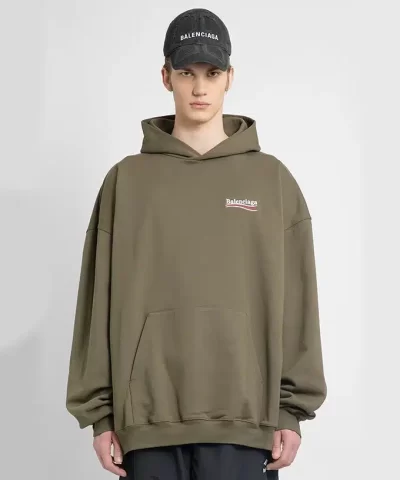 Balenciaga Sweatshirt In Green-20306471