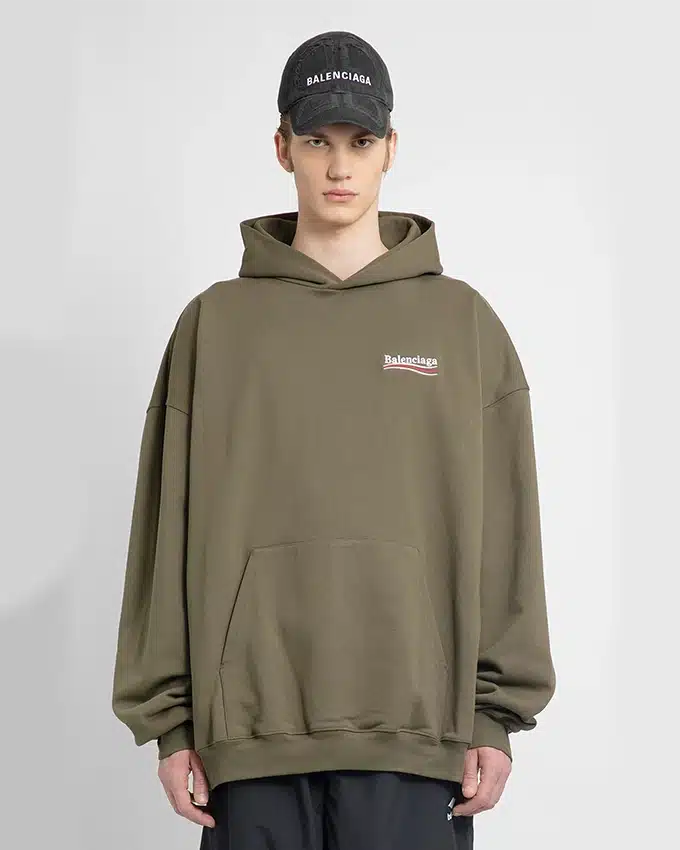 Balenciaga Sweatshirt In Green-20306471