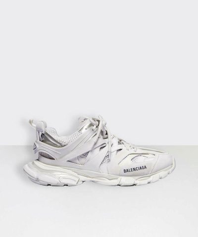 Balenciaga Track Trainers Track in White Mesh and Nylon - Image 4