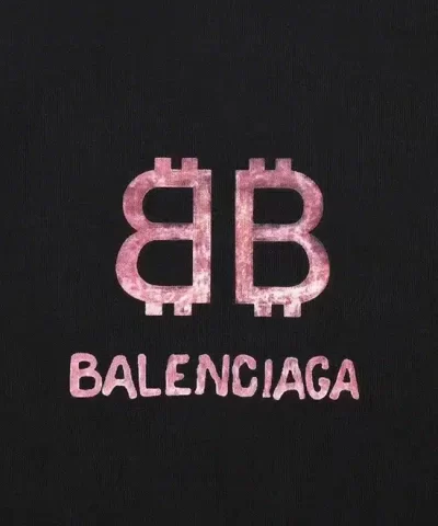 Balenciaga Unisex BB Logo T-Shirt - Image 4