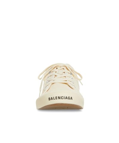 Balenciaga Womens Paris Sneaker Mule In Off White 3