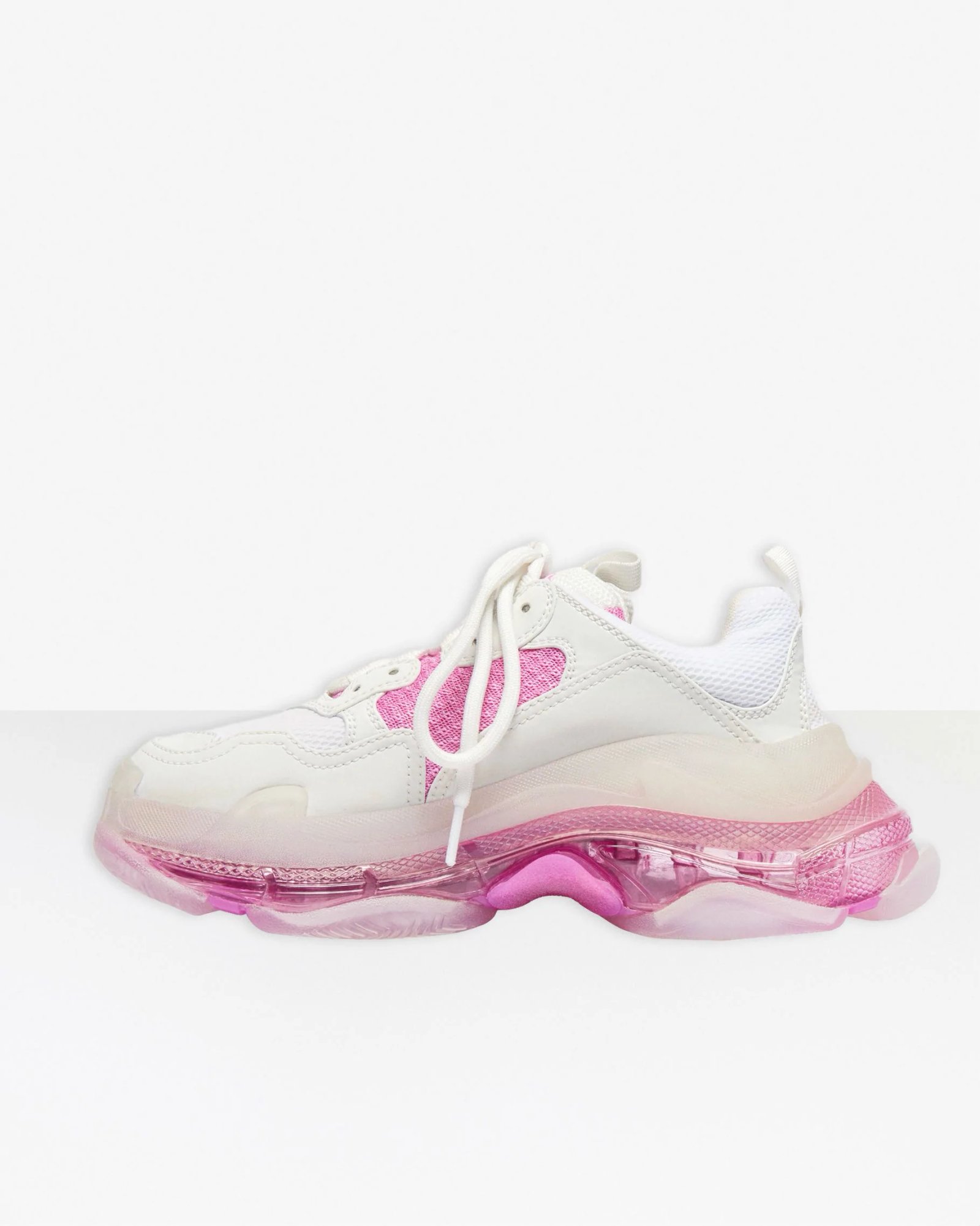 Alternative view of Balenciaga Women's Triple S Clear Sole Sneaker In Pink