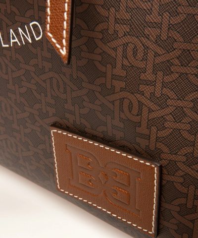 Bally Calie TPU Tote Bag In Brown 4