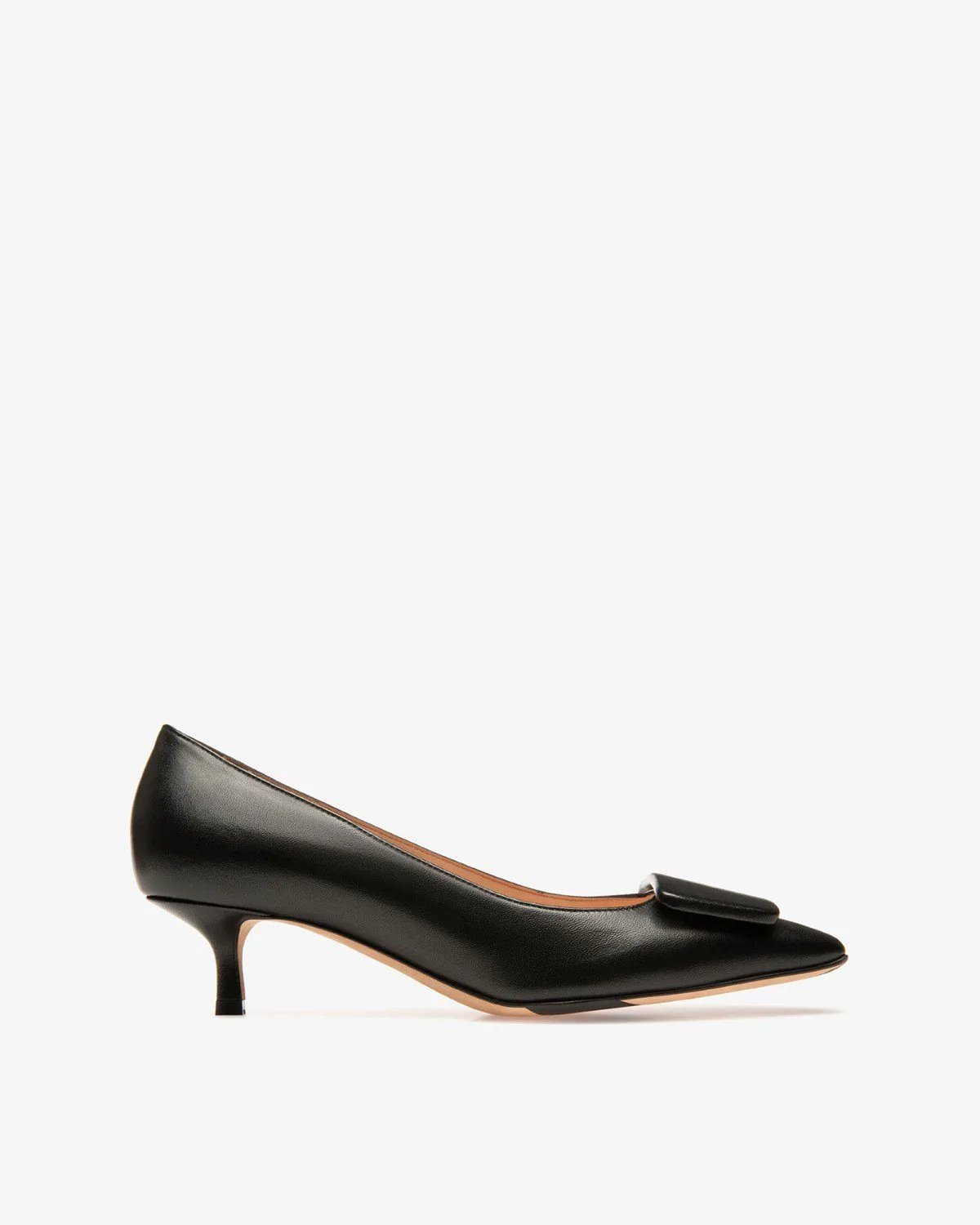 Bally Claudie Leather 45 Pumps In Black-20264420