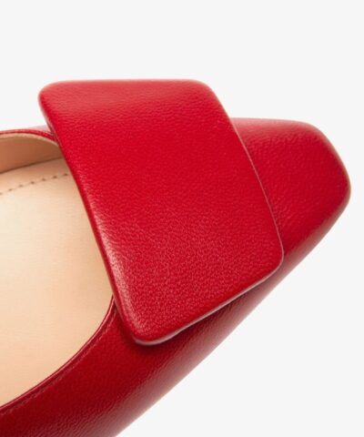 Bally Claudie Leather 45 Pumps In Red 3