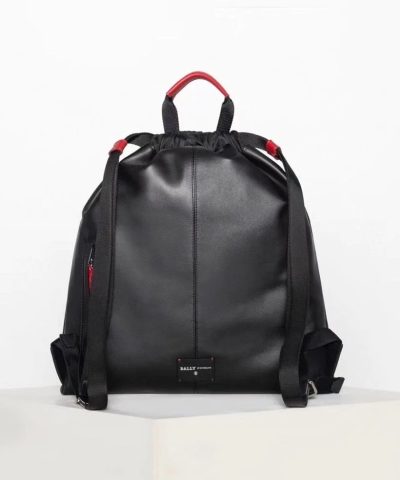 Bally Mens Black havier Backpack 1