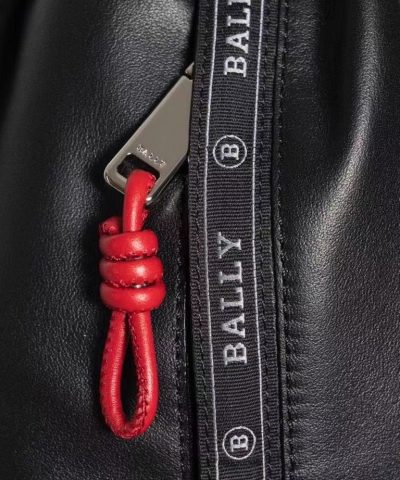 Bally Mens Black havier Backpack 6
