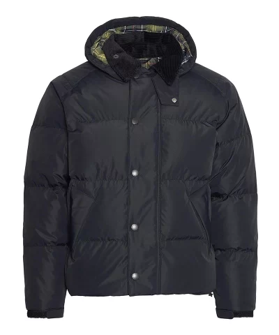 Barbour Men's Black Os Down Transport Jacket-20551324