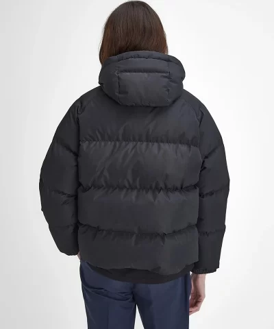 Barbour Mens Black Os Down Transport Jacket 3