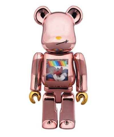 Bearbrick JSB 100% & 400% 2nd Ver. Set Pink Chrome-20257343