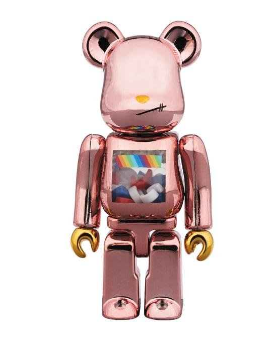 Bearbrick JSB 100% & 400% 2nd Ver. Set Pink Chrome-20257343