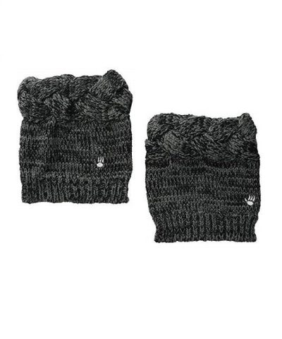 Bearpaw Cable Knit Boot Topper-20227775