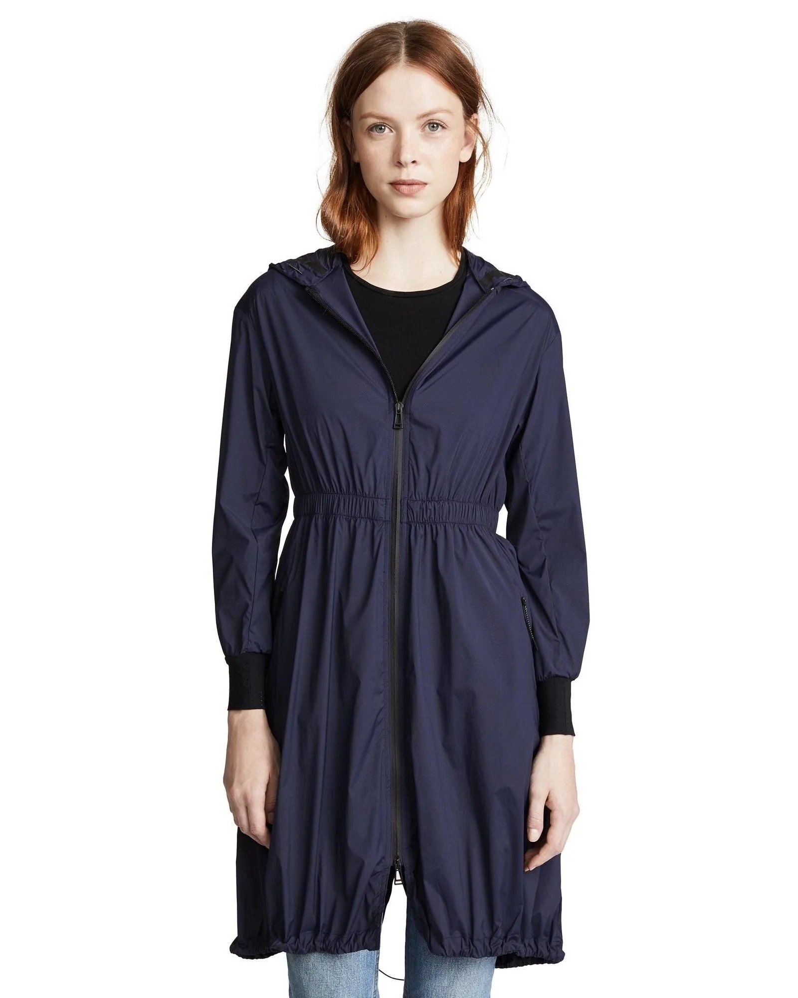 Belstaff Sphere Hooded Jacket In Admiral Blue-20254474