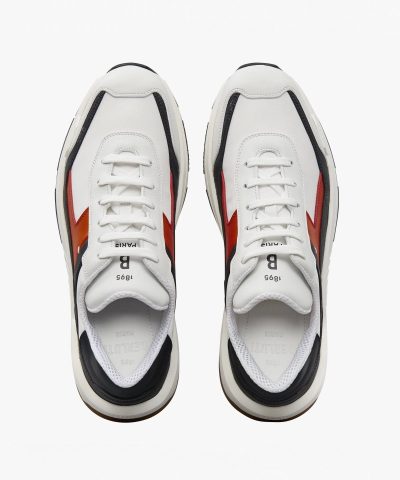 Berluti Men's Pulse Canvas and Leather Sneaker - Image 3