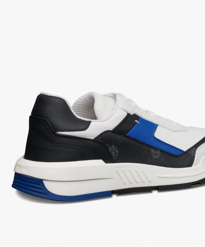 Berluti Men's Pulse Canvas and Leather Sneaker - Image 5