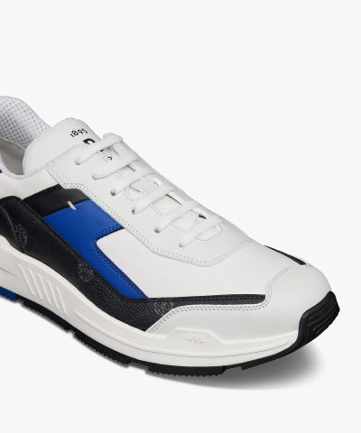 Berluti Men's Pulse Canvas and Leather Sneaker - Image 6