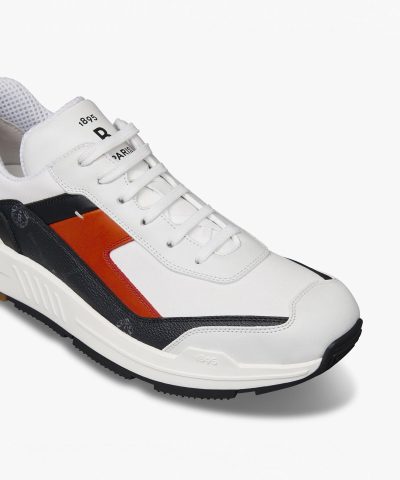 Berluti Men's Pulse Canvas and Leather Sneaker - Image 6