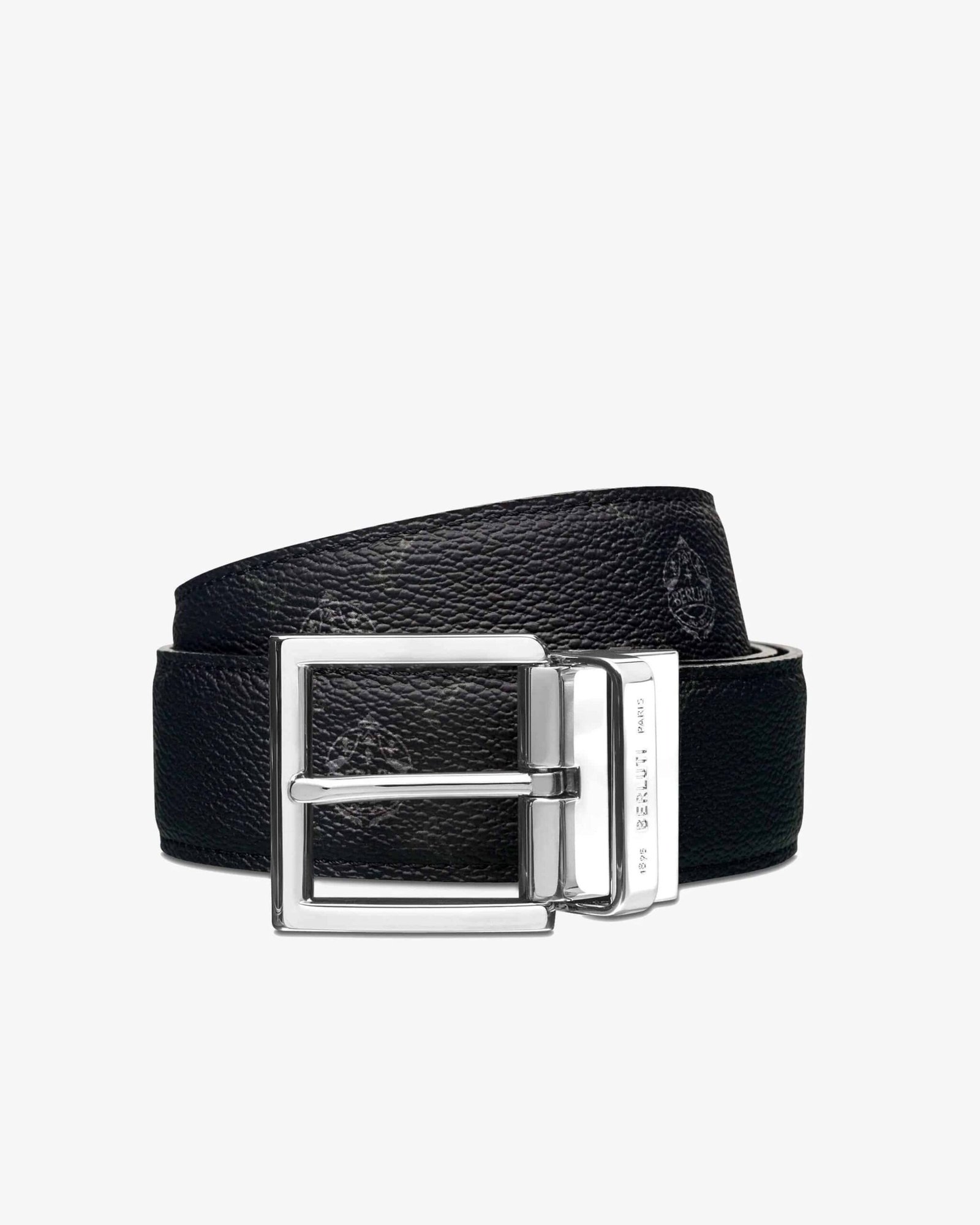 Berluti Signature Canvas and Venezia Leather 35 mm Belt-20256879