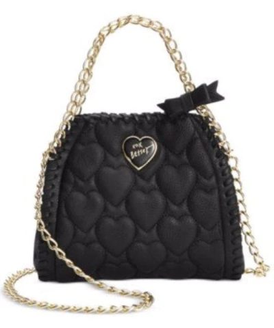 Betsey Johnson Mini Quilted Chain Handbag-20229045