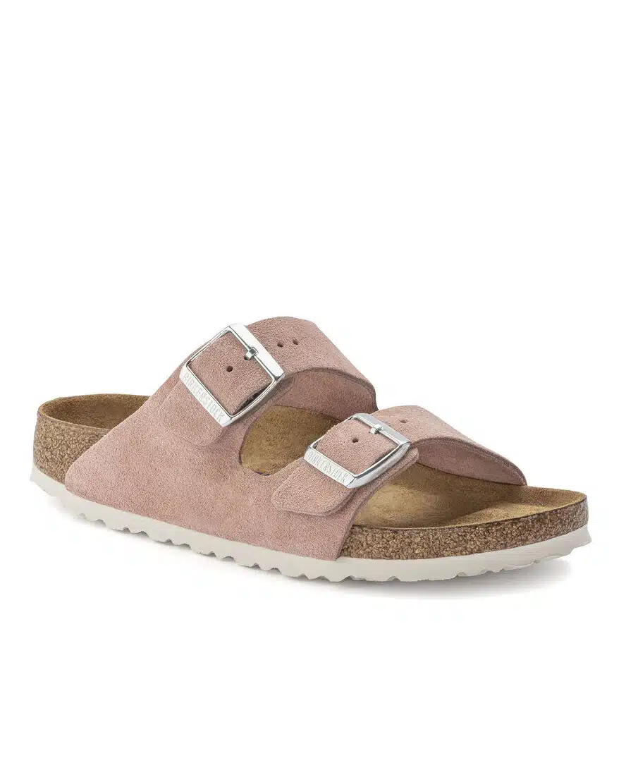 Alternative view of Birkenstock Arizona Soft Footbed Suede Leather Slides