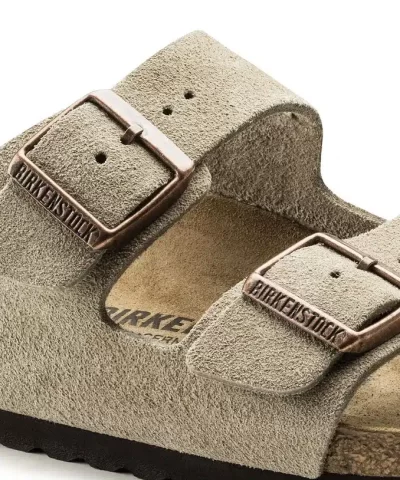 Birkenstock Arizona Suede Leather Slides 2