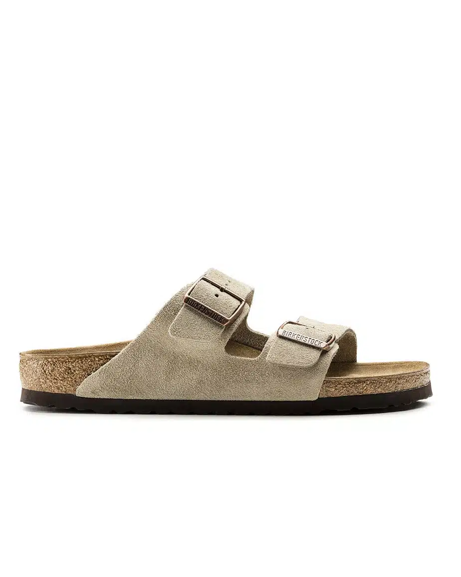 Birkenstock Arizona Suede Leather Slides-20298449