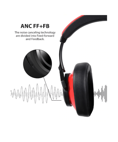 Bluedio T6 Active Noise Cancelling Headphones Wireless Bluetooth Headset 3