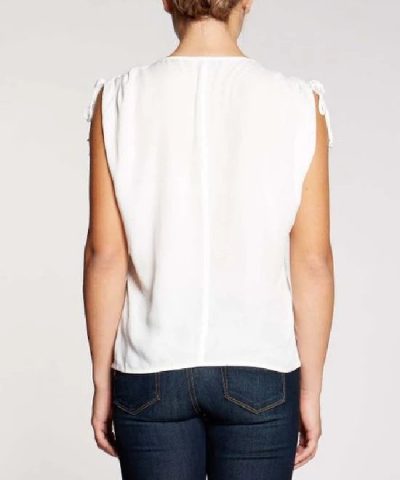 Bobeau Women's Priya Wrap Blouse with Tie Waist - Image 3