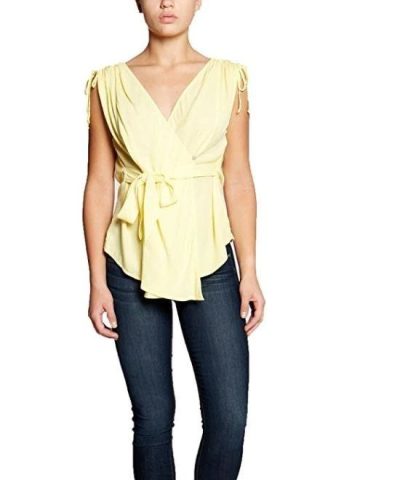 Bobeau Women's Priya Wrap Blouse with Tie Waist - Image 4