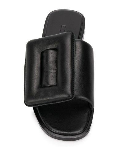 Bogy Puffy Single Band Buckle Leather Sandal 3