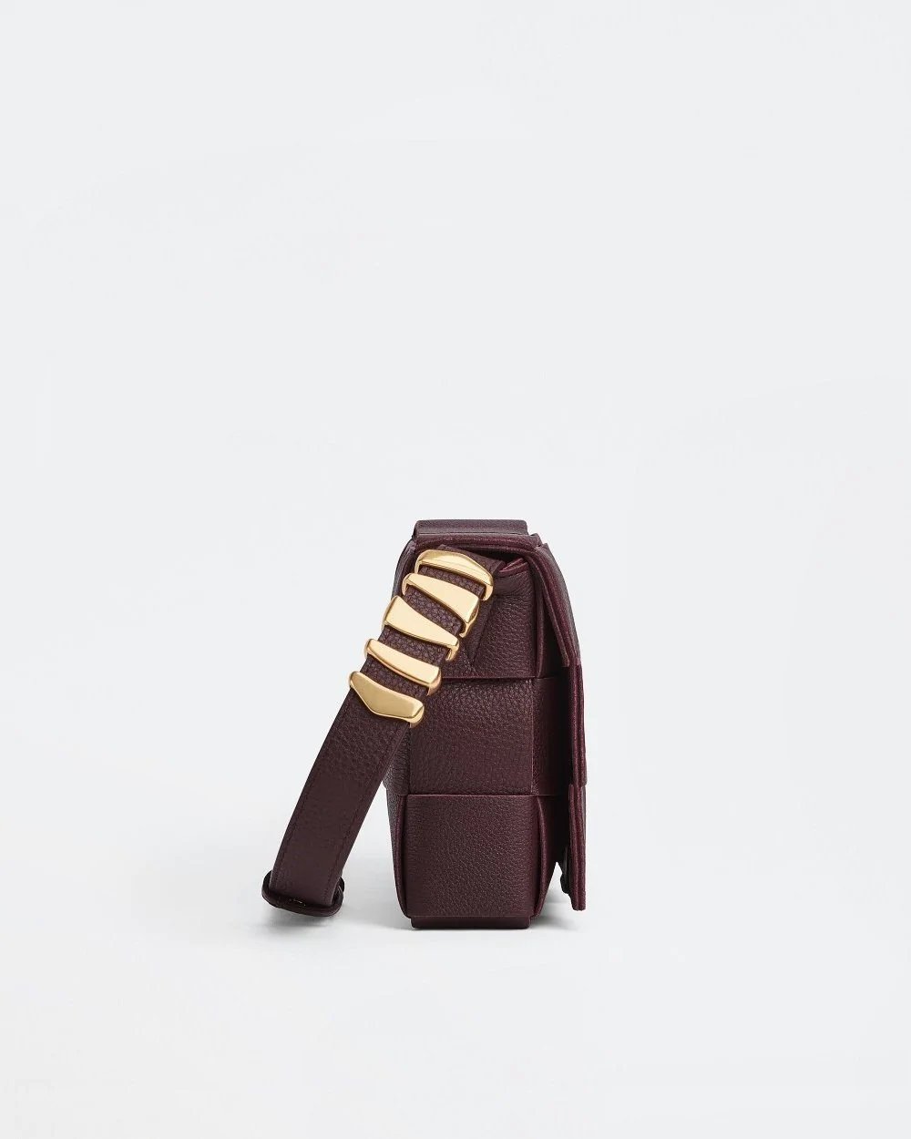 Alternative view of Bottega Veneta Cassette Leather Crossbody Bag, Penny
