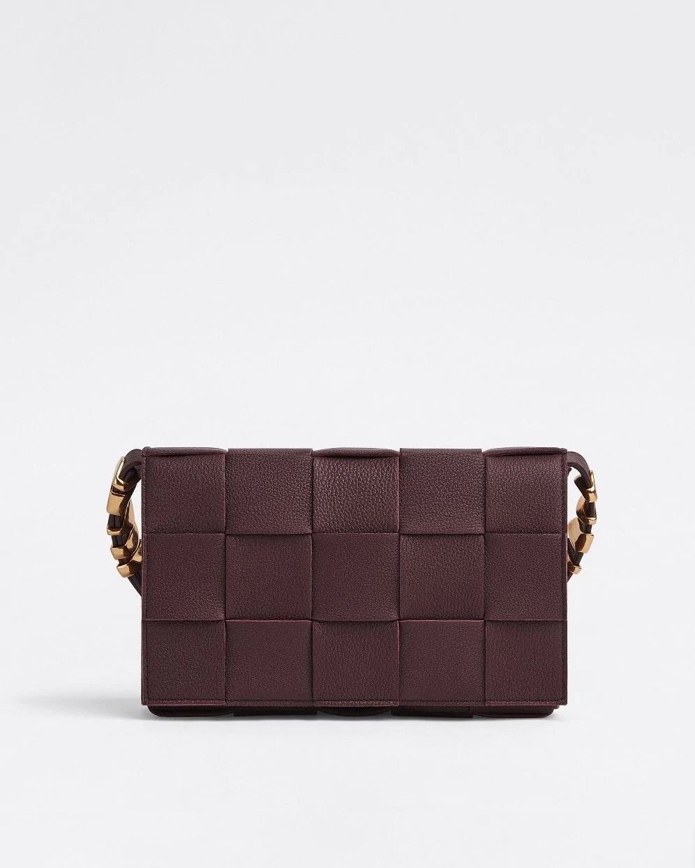 Bottega Veneta Cassette Leather Crossbody Bag, Penny-20246332